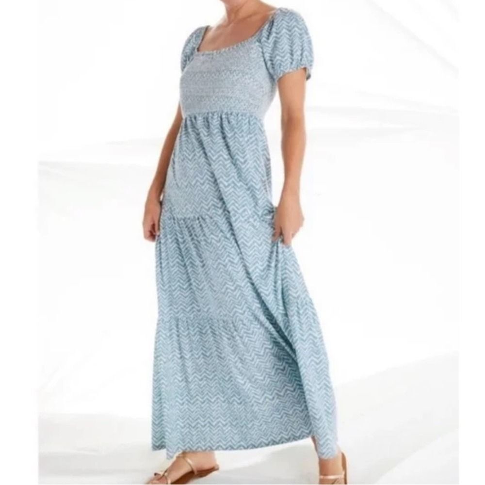 Anthropologie Daily Practice Tiered Maxi Dress
